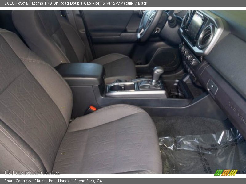 Silver Sky Metallic / Black 2018 Toyota Tacoma TRD Off Road Double Cab 4x4