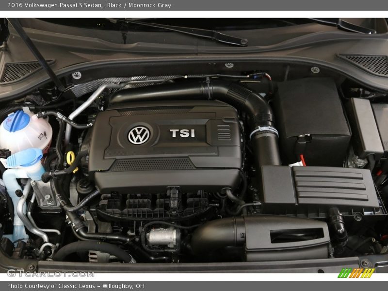 Black / Moonrock Gray 2016 Volkswagen Passat S Sedan