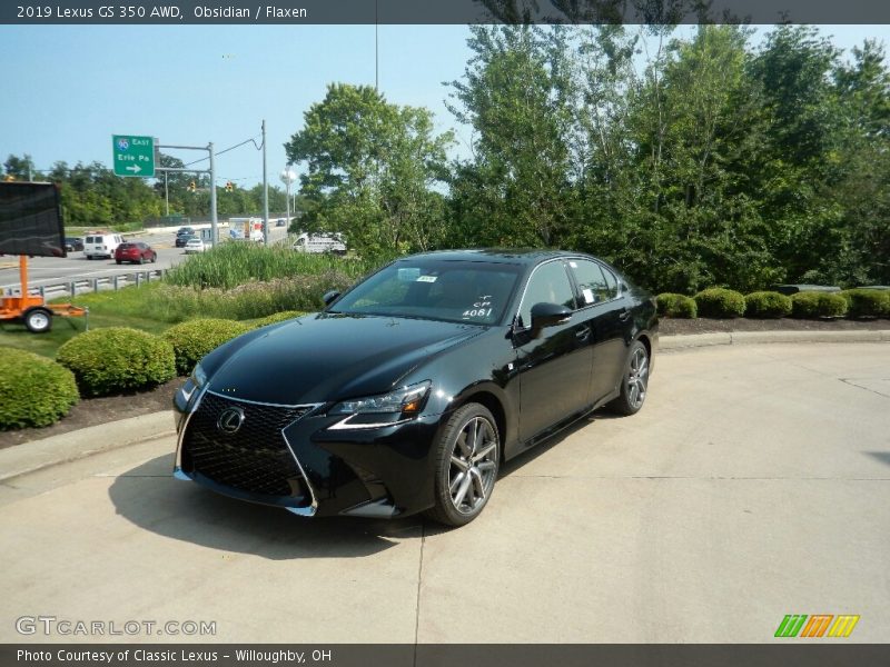 Obsidian / Flaxen 2019 Lexus GS 350 AWD