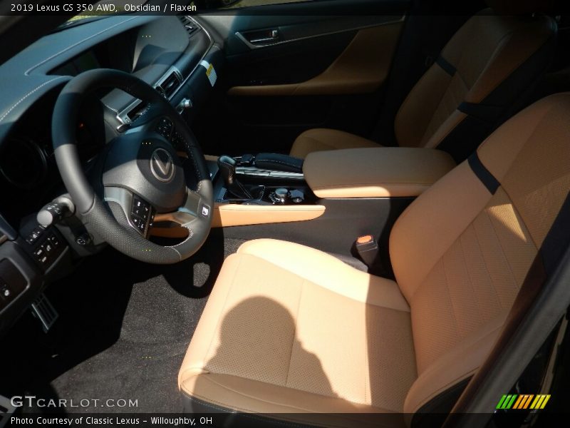 Obsidian / Flaxen 2019 Lexus GS 350 AWD