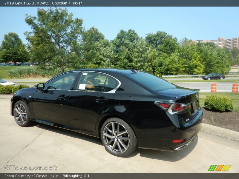 Obsidian / Flaxen 2019 Lexus GS 350 AWD