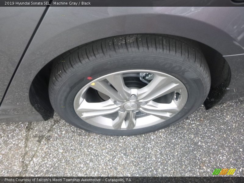 Machine Gray / Black 2019 Hyundai Sonata SEL