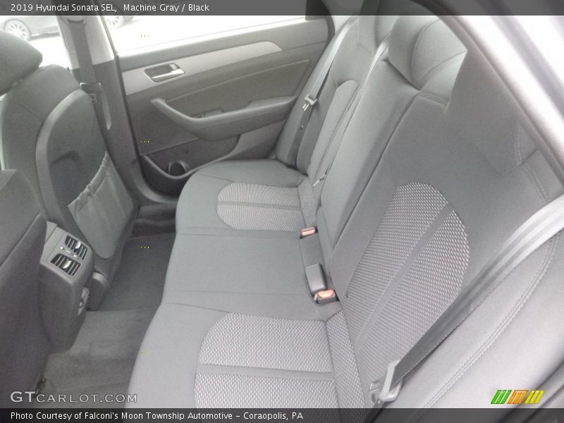 Machine Gray / Black 2019 Hyundai Sonata SEL