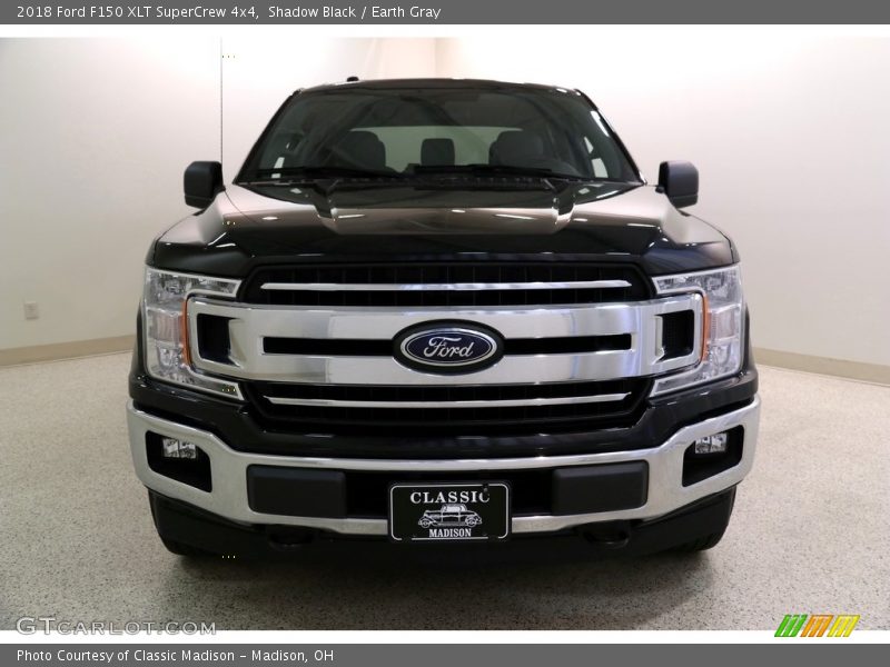 Shadow Black / Earth Gray 2018 Ford F150 XLT SuperCrew 4x4