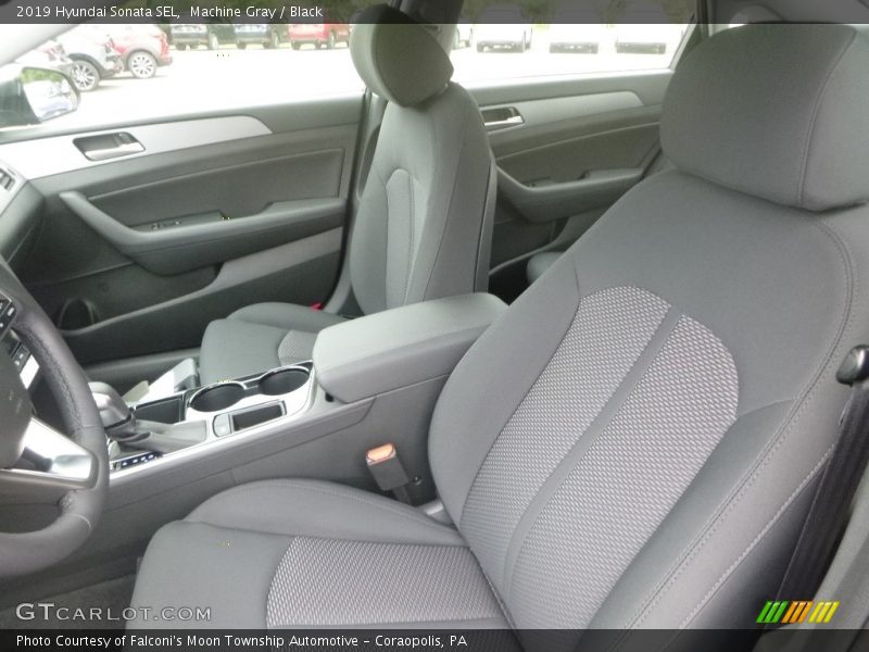 Machine Gray / Black 2019 Hyundai Sonata SEL