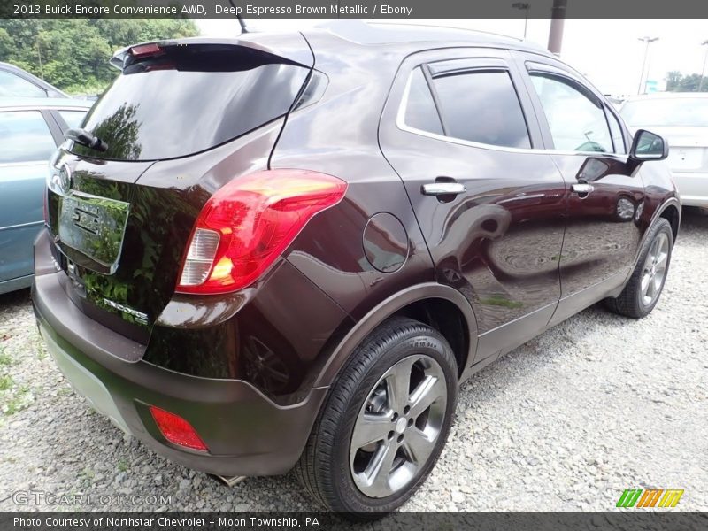 Deep Espresso Brown Metallic / Ebony 2013 Buick Encore Convenience AWD