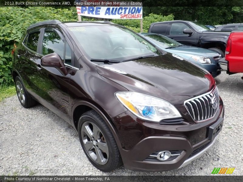 Deep Espresso Brown Metallic / Ebony 2013 Buick Encore Convenience AWD