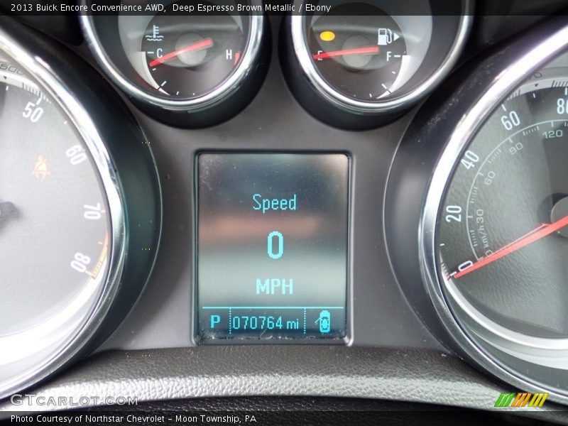 Deep Espresso Brown Metallic / Ebony 2013 Buick Encore Convenience AWD