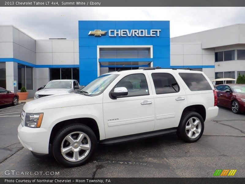 Summit White / Ebony 2013 Chevrolet Tahoe LT 4x4