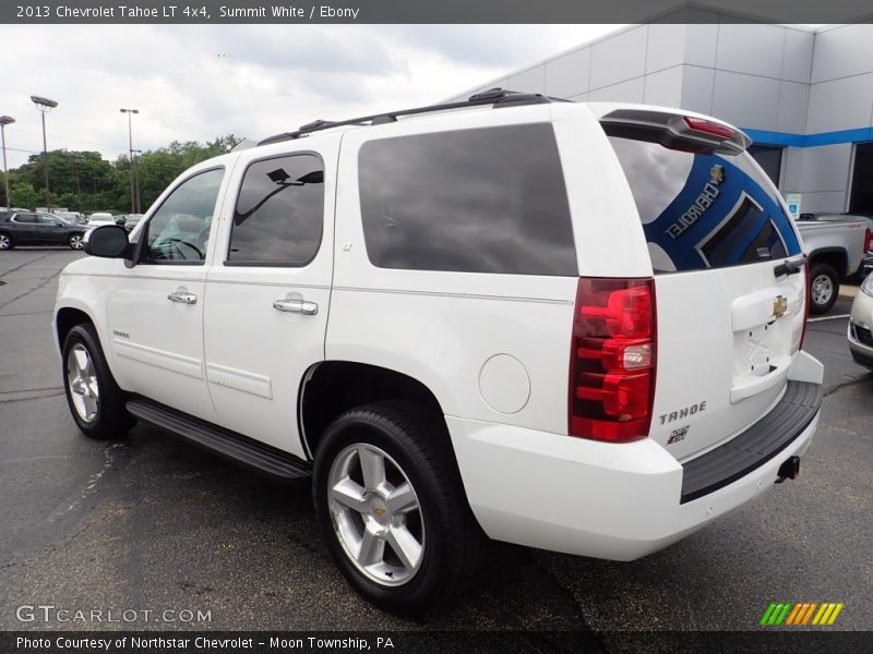 Summit White / Ebony 2013 Chevrolet Tahoe LT 4x4