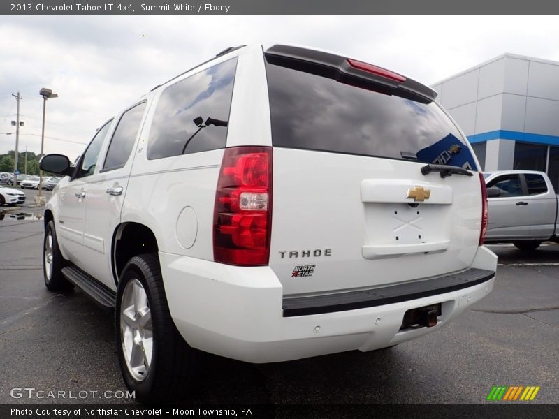 Summit White / Ebony 2013 Chevrolet Tahoe LT 4x4