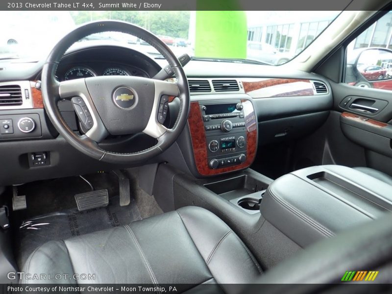 Summit White / Ebony 2013 Chevrolet Tahoe LT 4x4