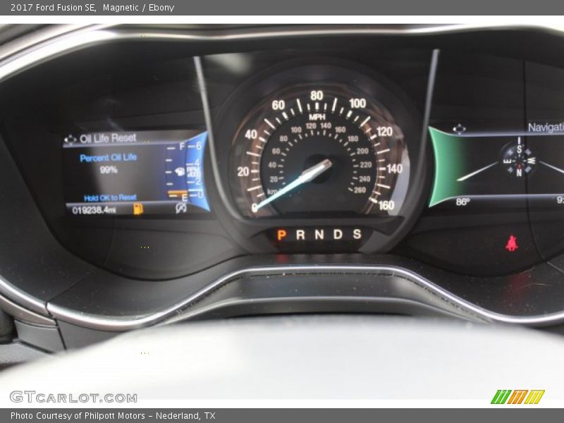 Magnetic / Ebony 2017 Ford Fusion SE