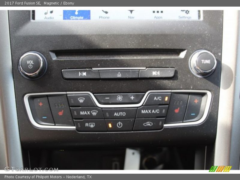 Magnetic / Ebony 2017 Ford Fusion SE