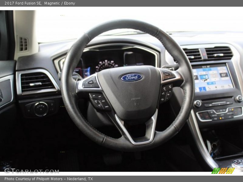 Magnetic / Ebony 2017 Ford Fusion SE
