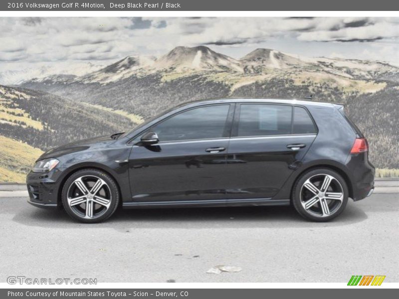  2016 Golf R 4Motion Deep Black Pearl