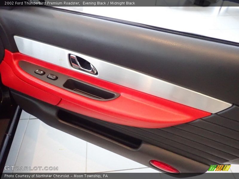 Evening Black / Midnight Black 2002 Ford Thunderbird Premium Roadster