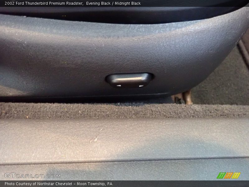Evening Black / Midnight Black 2002 Ford Thunderbird Premium Roadster