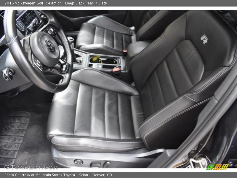 Front Seat of 2016 Golf R 4Motion