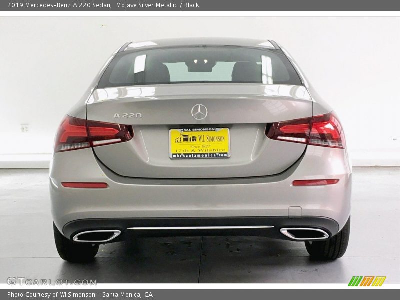 Mojave Silver Metallic / Black 2019 Mercedes-Benz A 220 Sedan