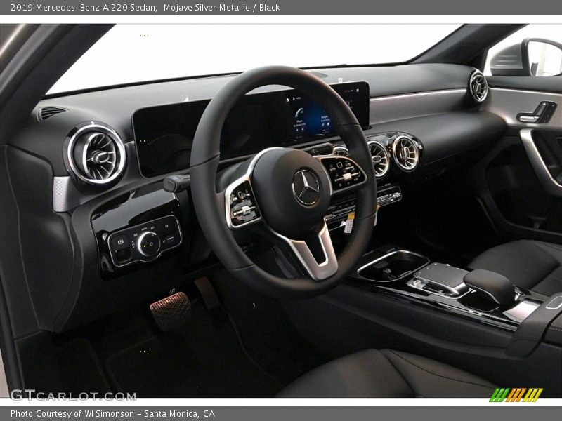 Mojave Silver Metallic / Black 2019 Mercedes-Benz A 220 Sedan