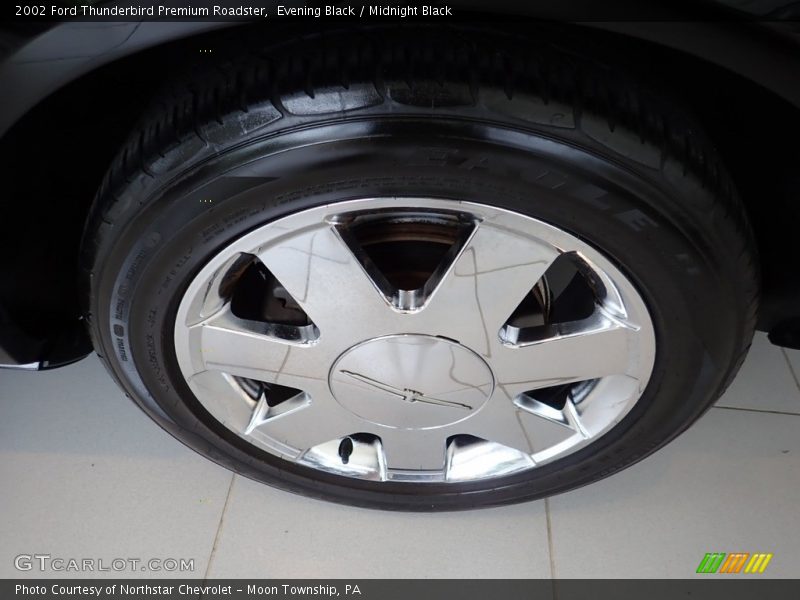 Evening Black / Midnight Black 2002 Ford Thunderbird Premium Roadster