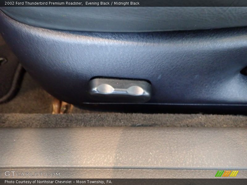 Evening Black / Midnight Black 2002 Ford Thunderbird Premium Roadster