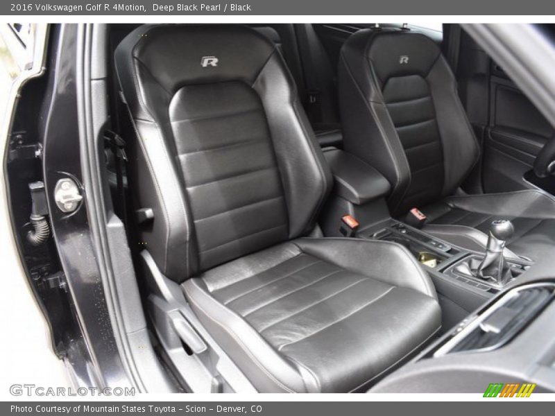 Deep Black Pearl / Black 2016 Volkswagen Golf R 4Motion