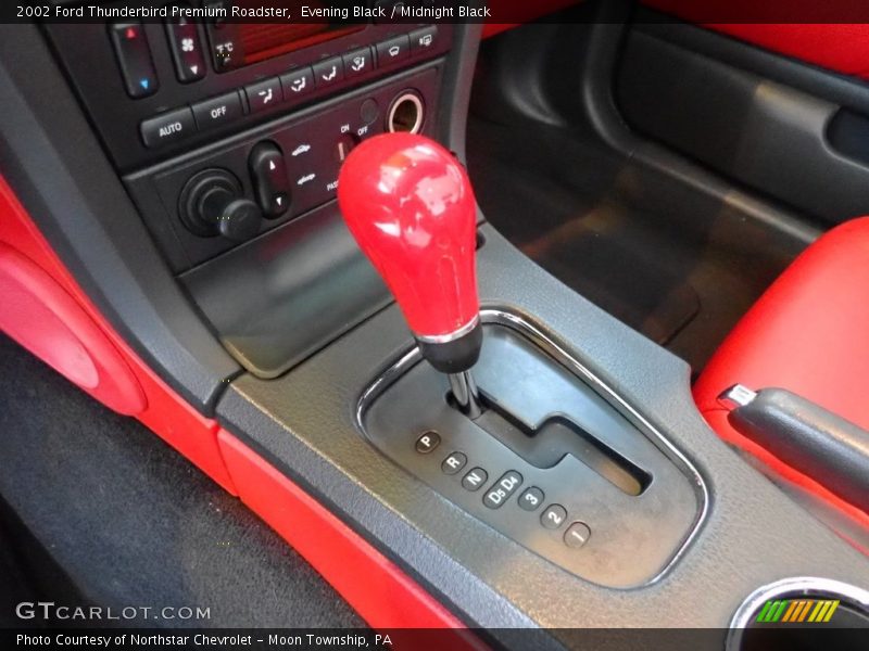 Evening Black / Midnight Black 2002 Ford Thunderbird Premium Roadster