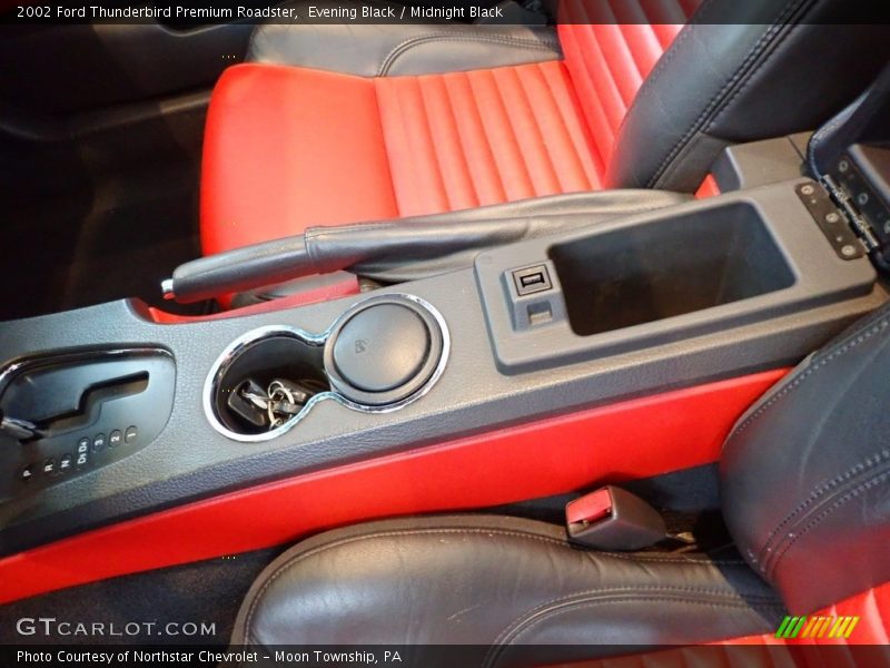 Evening Black / Midnight Black 2002 Ford Thunderbird Premium Roadster