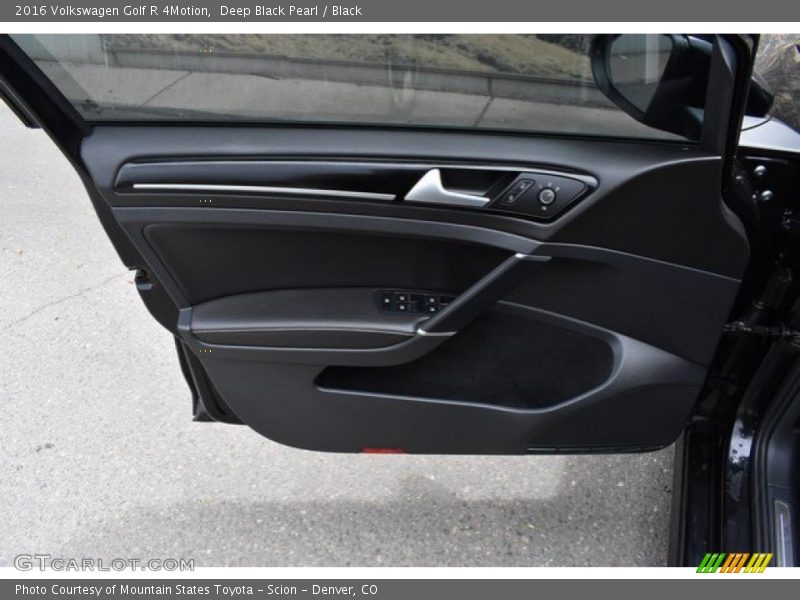 Deep Black Pearl / Black 2016 Volkswagen Golf R 4Motion