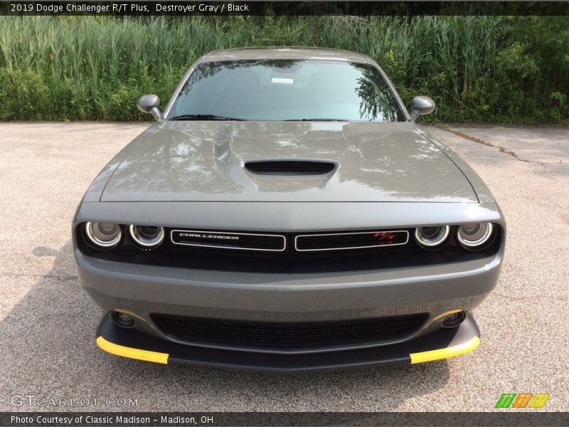 Destroyer Gray / Black 2019 Dodge Challenger R/T Plus