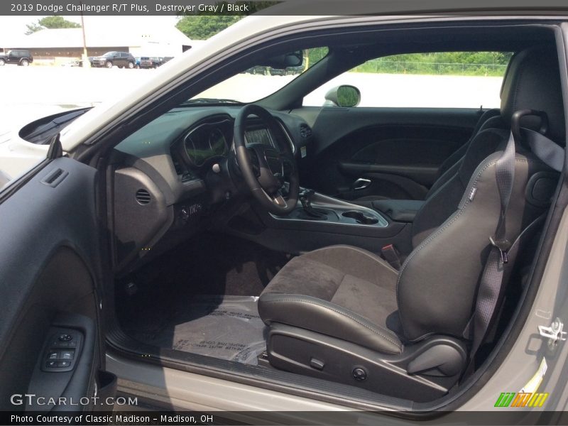 Destroyer Gray / Black 2019 Dodge Challenger R/T Plus