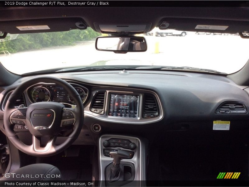 Destroyer Gray / Black 2019 Dodge Challenger R/T Plus