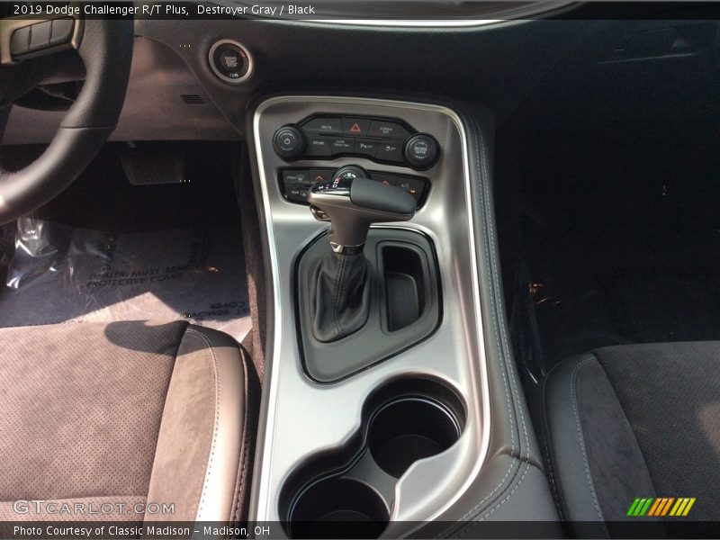 Destroyer Gray / Black 2019 Dodge Challenger R/T Plus