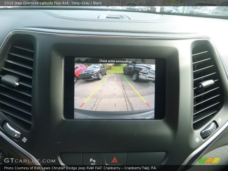 Sting-Gray / Black 2019 Jeep Cherokee Latitude Plus 4x4