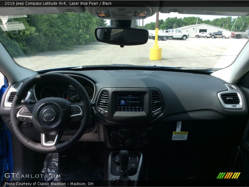 Laser Blue Pearl / Black 2019 Jeep Compass Latitude 4x4