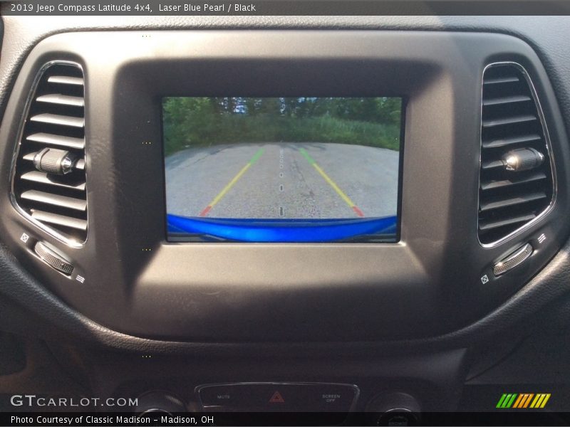 Laser Blue Pearl / Black 2019 Jeep Compass Latitude 4x4