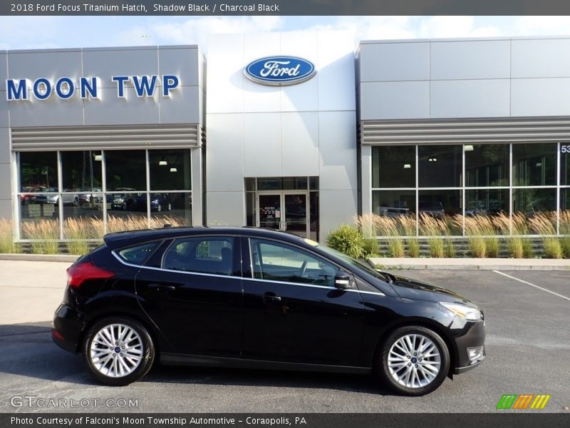 Shadow Black / Charcoal Black 2018 Ford Focus Titanium Hatch