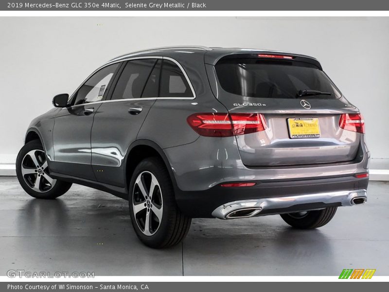 Selenite Grey Metallic / Black 2019 Mercedes-Benz GLC 350e 4Matic