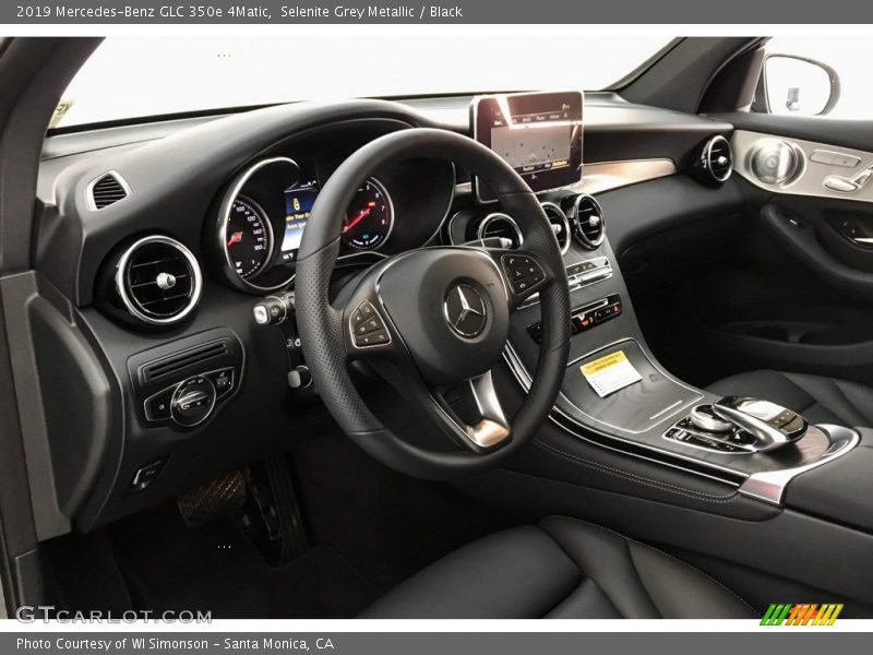 Selenite Grey Metallic / Black 2019 Mercedes-Benz GLC 350e 4Matic