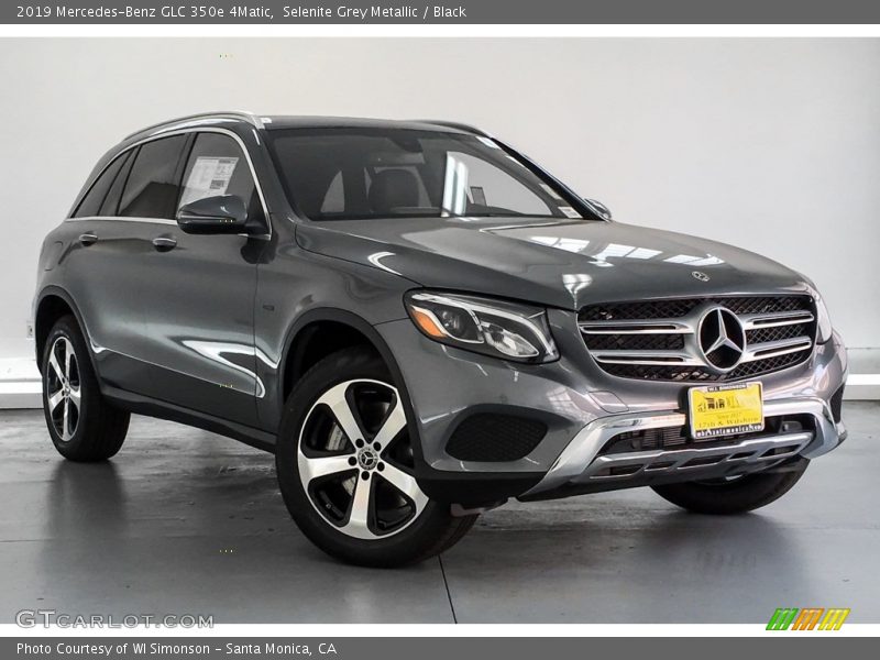 Selenite Grey Metallic / Black 2019 Mercedes-Benz GLC 350e 4Matic