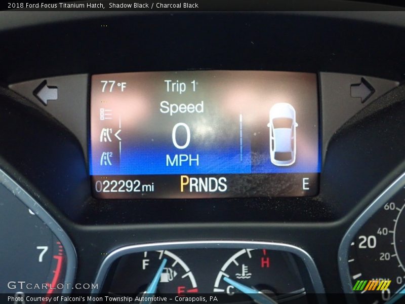 Shadow Black / Charcoal Black 2018 Ford Focus Titanium Hatch