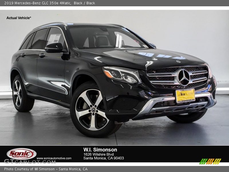 Black / Black 2019 Mercedes-Benz GLC 350e 4Matic