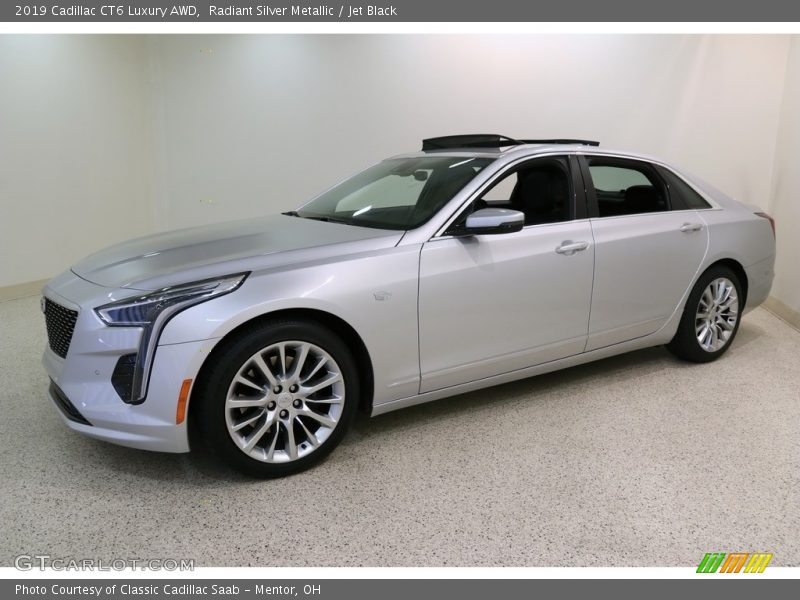 Radiant Silver Metallic / Jet Black 2019 Cadillac CT6 Luxury AWD