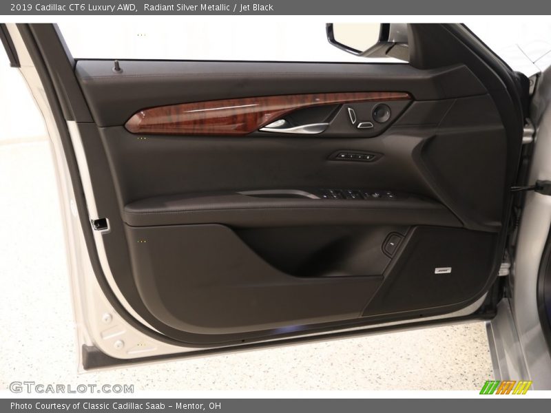Radiant Silver Metallic / Jet Black 2019 Cadillac CT6 Luxury AWD