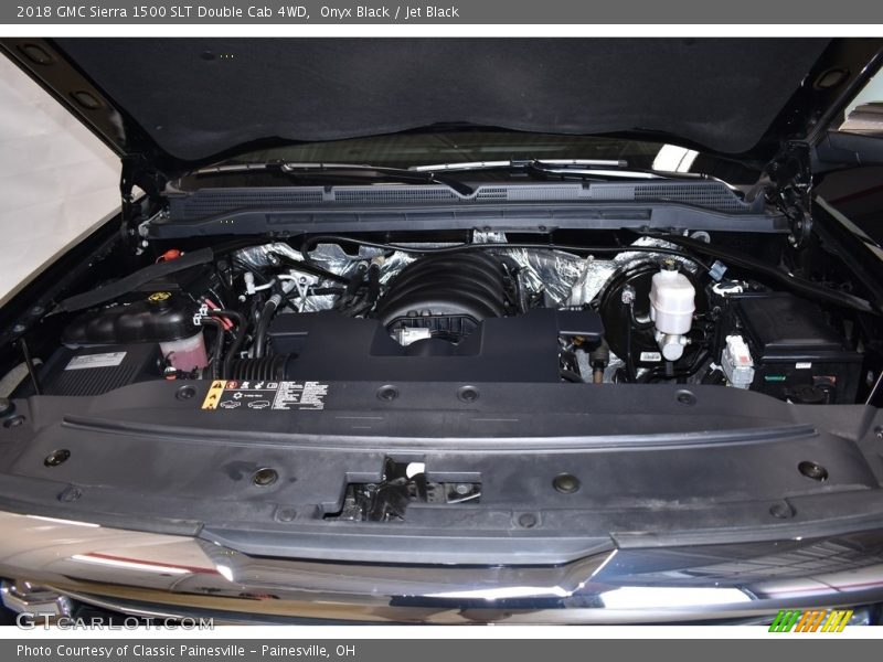 Onyx Black / Jet Black 2018 GMC Sierra 1500 SLT Double Cab 4WD