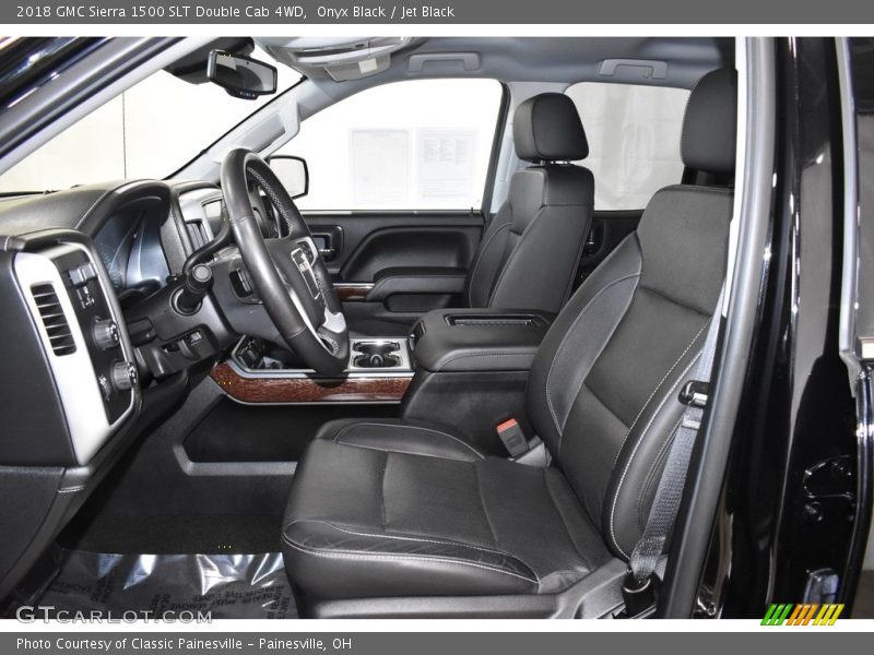 Onyx Black / Jet Black 2018 GMC Sierra 1500 SLT Double Cab 4WD
