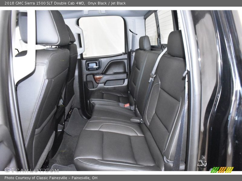 Onyx Black / Jet Black 2018 GMC Sierra 1500 SLT Double Cab 4WD