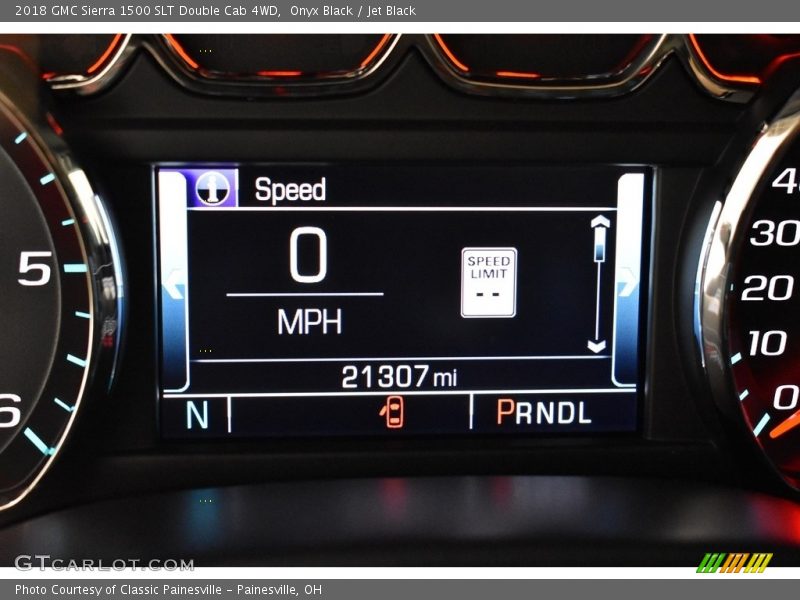 Onyx Black / Jet Black 2018 GMC Sierra 1500 SLT Double Cab 4WD